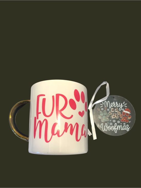 West Emory Other - West Emory “Fur Mama” Mug with a  bonus Ornament Merry Woofmas!
